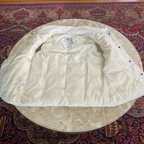 Eddie Bauer EB700 Goose Down Puffer Vest Jacket White - Picture 7 of 14